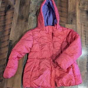 Pink Kids Puffer Jacket